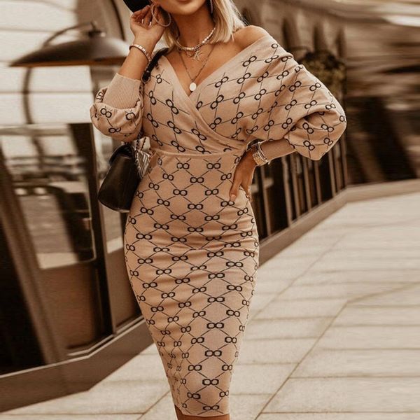 women v neck lantern sleeve plaid print slim bodycon dress elegant fashion casual party knit pencil dresses, Black;gray
women v neck lantern sleeve plaid print slim bodycon dress elegant fashion casual party knit pencil dresses, Black;gray