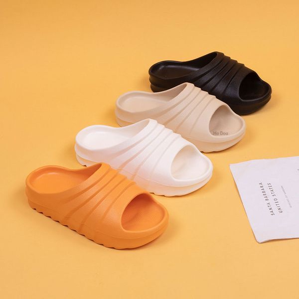 2022 new summer slippers concise solid color striped slides bathroom shoes women men couples flip flops indoor house, Black
2022 new summer slippers concise solid color striped slides bathroom shoes women men couples flip flops indoor house, Black