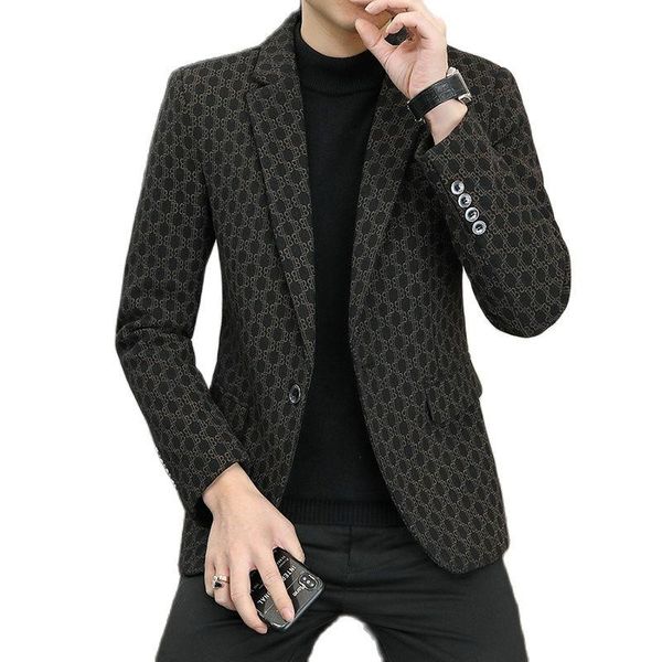 men's suits & blazers 2021 autumn winter fashion business elegant slim fit suit jackets male smart casual coffee wedding dress coats cl, White;black
men's suits & blazers 2021 autumn winter fashion business elegant slim fit suit jackets male smart casual coffee wedding dress coats cl, White;black