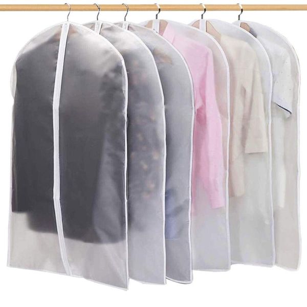clothing & wardrobe storage 5pcs clothes covers clear garment bag eva dustproof waterproof anti-moth with zipper for suit coat dress closet
clothing & wardrobe storage 5pcs clothes covers clear garment bag eva dustproof waterproof anti-moth with zipper for suit coat dress closet