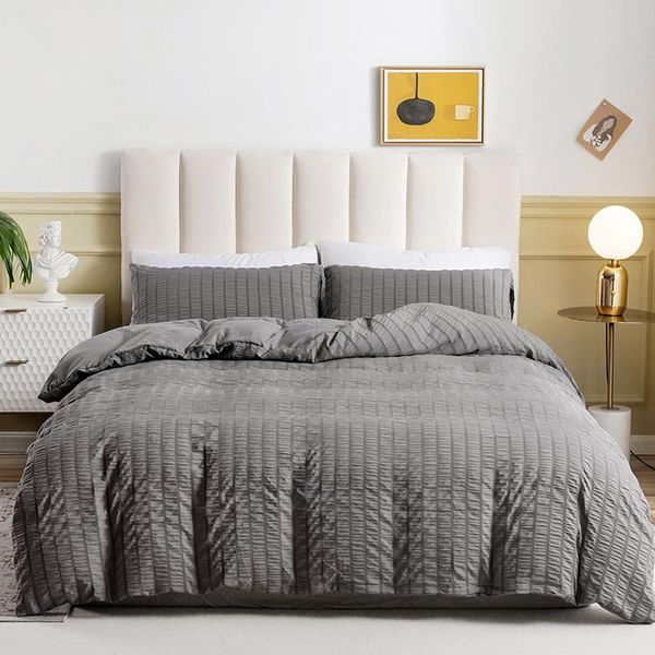 bedding sets pure color seersucker fabric european and american style bedding,nordic bed cover 150,duvet set
bedding sets pure color seersucker fabric european and american style bedding,nordic bed cover 150,duvet set