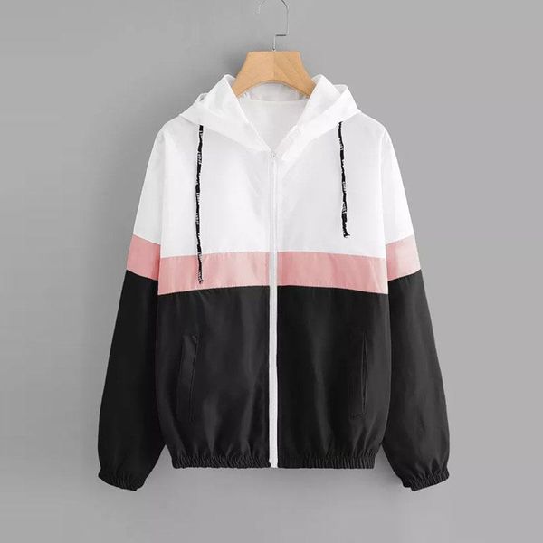 women's jackets 2021 fashion multicolor color block elastic waist drawstring jacket zipper woman clothing ladies autumn coat, Black;brown
women's jackets 2021 fashion multicolor color block elastic waist drawstring jacket zipper woman clothing ladies autumn coat, Black;brown