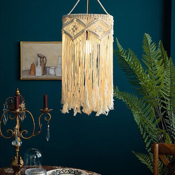 lamp covers & shades creative tassel nordic bohemian lampshade hand-woven hanging decor pendant lightshade cotton decorative lighting crafts
lamp covers & shades creative tassel nordic bohemian lampshade hand-woven hanging decor pendant lightshade cotton decorative lighting crafts