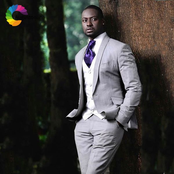 men's suits & blazers gray casual men slim fit wedding tuxedos groom wear terno 2pieces(jacket+pants) shawl lapel groomsman blazer, White;black
men's suits & blazers gray casual men slim fit wedding tuxedos groom wear terno 2pieces(jacket+pants) shawl lapel groomsman blazer, White;black