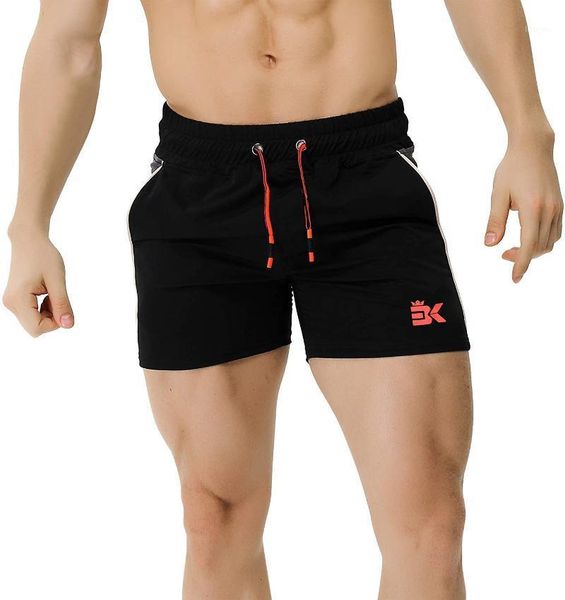 men's shorts fitness running exercise lightweight elastic waist with pocket, White;black
men's shorts fitness running exercise lightweight elastic waist with pocket, White;black