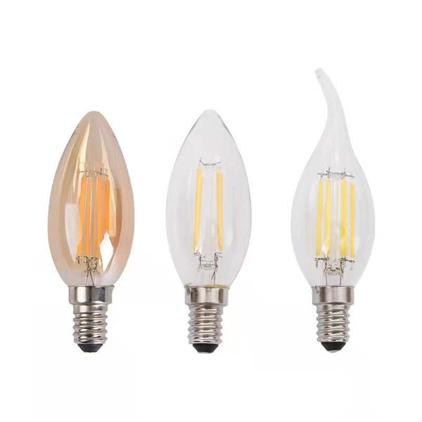 filament bulb e14 2w 4w 6w ac220v glass shell 360 degree c35 edison retro candle light warm white home decor led bulbs
filament bulb e14 2w 4w 6w ac220v glass shell 360 degree c35 edison retro candle light warm white home decor led bulbs