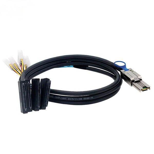 computer cables & connectors 1m 0.5m sff-8088 to sff-8482 sas sata cable mini 26pin sff 8088 4 8482 29pin with big 4pin power
computer cables & connectors 1m 0.5m sff-8088 to sff-8482 sas sata cable mini 26pin sff 8088 4 8482 29pin with big 4pin power