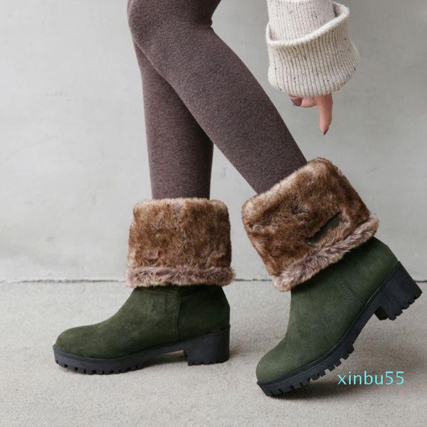 boots women winter snow chunky heels plush fur warm ankle round toe platform casual outdoor shoes size 34-43, Black
boots women winter snow chunky heels plush fur warm ankle round toe platform casual outdoor shoes size 34-43, Black