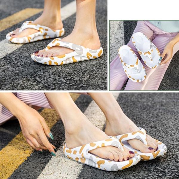 slippers cpdd thick bottom sea flip-flop thong sandals summer shoes soft bathroom pillow slides outdoor indoor women, Black
slippers cpdd thick bottom sea flip-flop thong sandals summer shoes soft bathroom pillow slides outdoor indoor women, Black