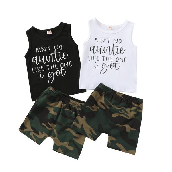 clothing sets children's vest and shorts set single letter sleeveless t-shirt color camouflage, White
clothing sets children's vest and shorts set single letter sleeveless t-shirt color camouflage, White