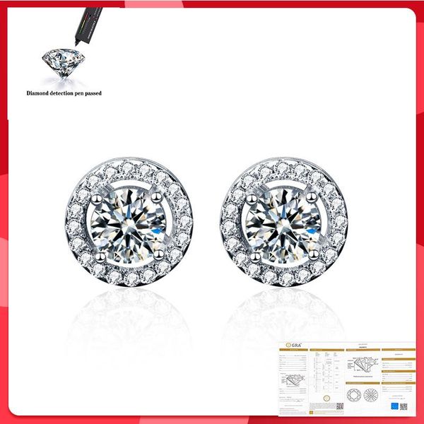 stud arrival 0.5 carat moissanite gemstone earrings for women solid 925 sterling silver d color solitaire fine jewelry, Golden;silver
stud arrival 0.5 carat moissanite gemstone earrings for women solid 925 sterling silver d color solitaire fine jewelry, Golden;silver