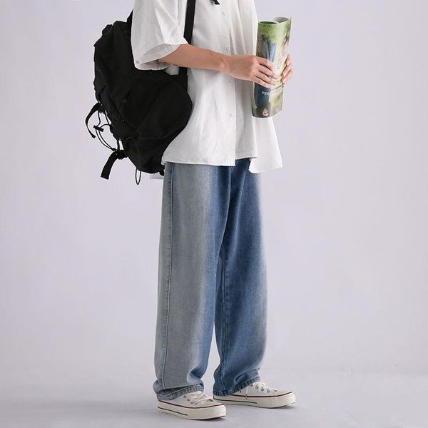 summer cotton gradient color straight jeans men korean fashion loose casual harajuku hip-hop wild wide-leg pants men's, Blue
summer cotton gradient color straight jeans men korean fashion loose casual harajuku hip-hop wild wide-leg pants men's, Blue