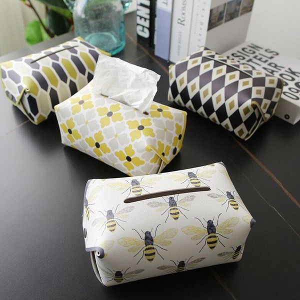 tissue boxes & napkins geometry pattern box case leather holder removable napkin storage bag household product home decor
tissue boxes & napkins geometry pattern box case leather holder removable napkin storage bag household product home decor