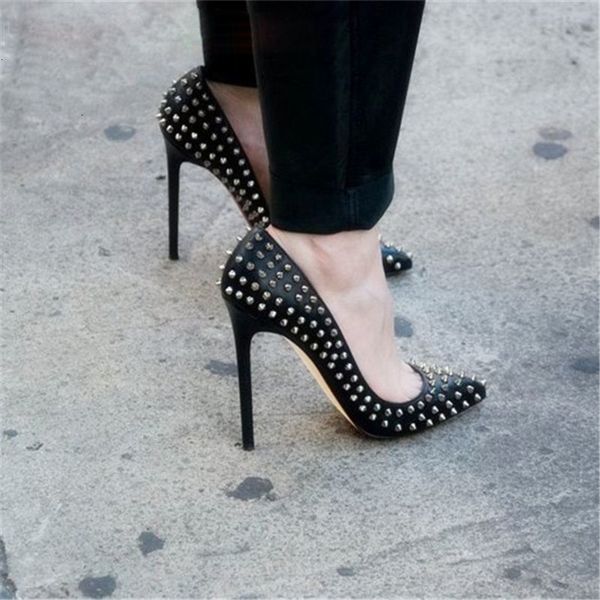 dress shoes silver full metal rivets studs high 12cm 10cm 8cm black matte stiletto pointed toe banquet spikes party 3166
dress shoes silver full metal rivets studs high 12cm 10cm 8cm black matte stiletto pointed toe banquet spikes party 3166