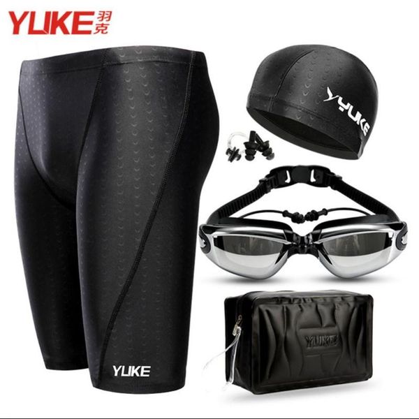 swim trunks+mirrored goggles+ cap +earplug + nose clip+waist bag one-piece suits
swim trunks+mirrored goggles+ cap +earplug + nose clip+waist bag one-piece suits