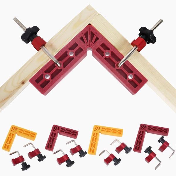 professional hand tool sets plastic right angle clamps red/yellow positioning squares 90 degree corner clamp woodworking for men father
professional hand tool sets plastic right angle clamps red/yellow positioning squares 90 degree corner clamp woodworking for men father