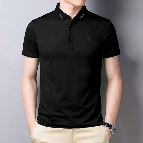 men's polos short sleeve ropa de hombre fashion men -shirt solid color business camisas para yp813, White;black
men's polos short sleeve ropa de hombre fashion men -shirt solid color business camisas para yp813, White;black