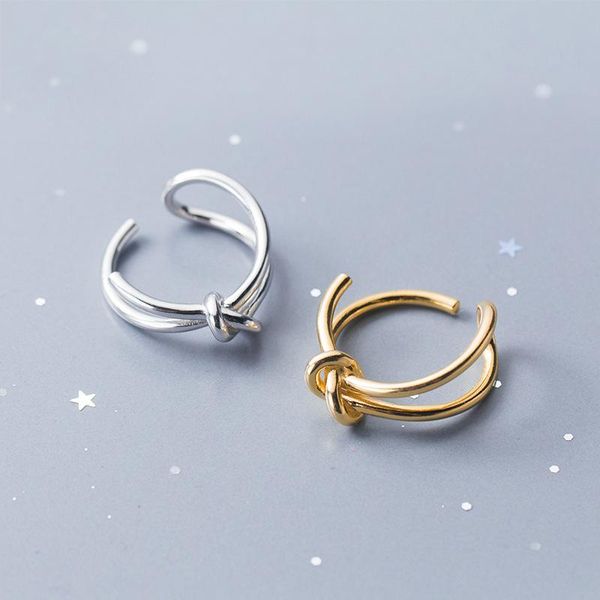 cluster rings real 100% 925 sterling silver adjustable ring gold trendy vintage knot handmade party classic fine jewelry birthday gifts, Golden;silver
cluster rings real 100% 925 sterling silver adjustable ring gold trendy vintage knot handmade party classic fine jewelry birthday gifts, Golden;silver