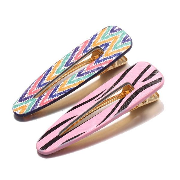 retro 2-piece pu leather hair clips fashion sweet temperament female geometry zebra pattern duckbill headpin liu haibian clip and durable or, Golden;silver
retro 2-piece pu leather hair clips fashion sweet temperament female geometry zebra pattern duckbill headpin liu haibian clip and durable or, Golden;silver