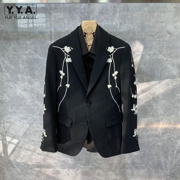 designer mens floral embroidery blazer wedding party dress jacket business man slim fit classic suit coat outwear blazers men's suits &, White;black
designer mens floral embroidery blazer wedding party dress jacket business man slim fit classic suit coat outwear blazers men's suits &, White;black