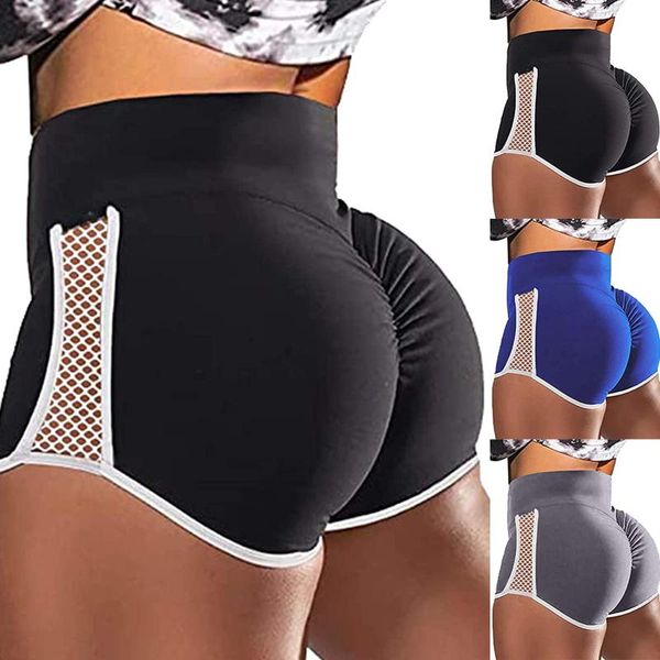 running shorts women high waisted yoga side hollow out sport gym leggings jogger push up workout tights short pants solid pajama summer, Black;blue
running shorts women high waisted yoga side hollow out sport gym leggings jogger push up workout tights short pants solid pajama summer, Black;blue