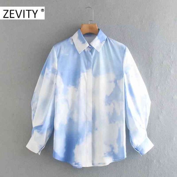 zevity women fashion blue sky white cloud print smock blouse shirts lantern sleeve business roupas chic blusas ls7184 210419
zevity women fashion blue sky white cloud print smock blouse shirts lantern sleeve business roupas chic blusas ls7184 210419