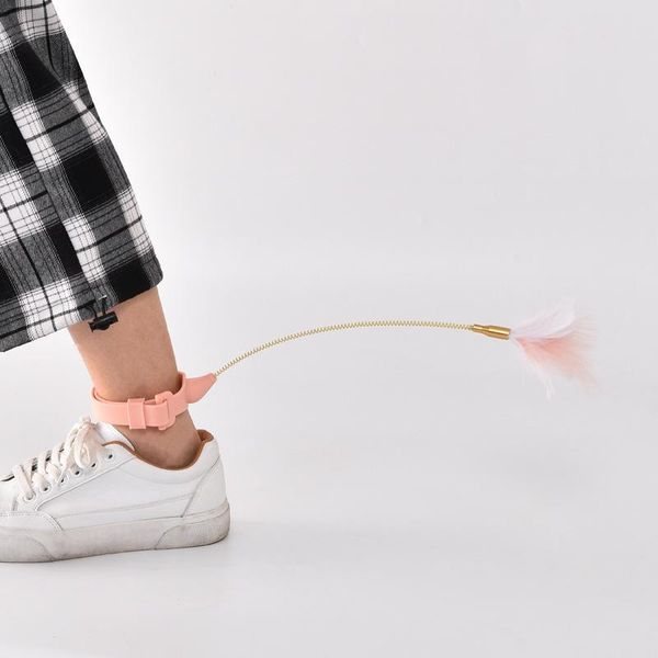 cat toys 1 pcs interactive toy creative faux feather kitten teasing adjustable collar with spring wand pet cats supplies
cat toys 1 pcs interactive toy creative faux feather kitten teasing adjustable collar with spring wand pet cats supplies