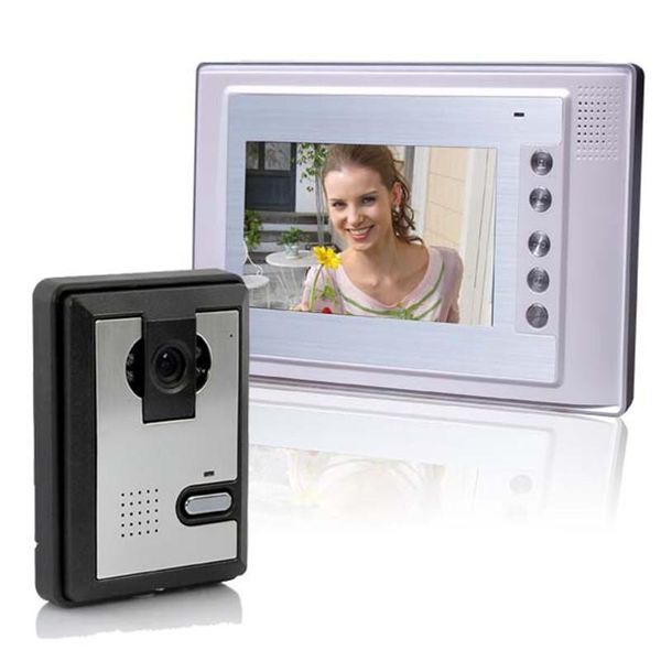 inch video door phone doorbell intercom kit 1-camera 1-monitor night vision phones
inch video door phone doorbell intercom kit 1-camera 1-monitor night vision phones