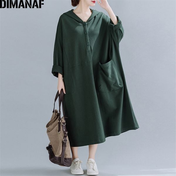 plus size women dress autumn winter cotton hooded oversize casual lady vestidos clothing loose long sleeve solid 210531, Black;gray
plus size women dress autumn winter cotton hooded oversize casual lady vestidos clothing loose long sleeve solid 210531, Black;gray