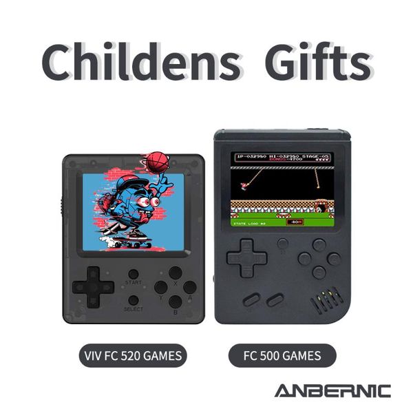 portable game players anbernic 500/520 retro mini console 3.0 inches video player children's birthday gift
portable game players anbernic 500/520 retro mini console 3.0 inches video player children's birthday gift