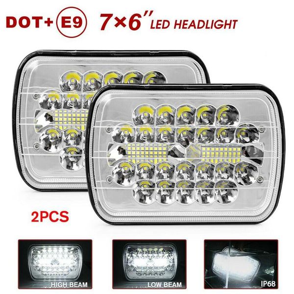 1pair 150w 5x7 inch 7x6 led headlights hi-lo beam crystal clear sealed for truck working light
1pair 150w 5x7 inch 7x6 led headlights hi-lo beam crystal clear sealed for truck working light