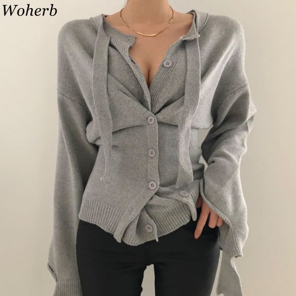 women autumn winter pullover and sweaters v neck pleated solid knit jumper casual korean chic bandage pull sweaters 210417, White;black
women autumn winter pullover and sweaters v neck pleated solid knit jumper casual korean chic bandage pull sweaters 210417, White;black