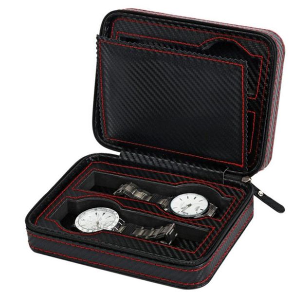 watch boxes & cases 4 slots leather storage bag luxury travel watches display box zipper case simple jewelry holder organizer gifts, Black;blue
watch boxes & cases 4 slots leather storage bag luxury travel watches display box zipper case simple jewelry holder organizer gifts, Black;blue