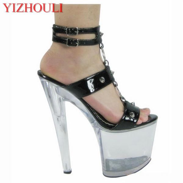 17cm roman style sandals graceful special ultra-high with crystal shoes cultivate one's morality show thin, Black
17cm roman style sandals graceful special ultra-high with crystal shoes cultivate one's morality show thin, Black
