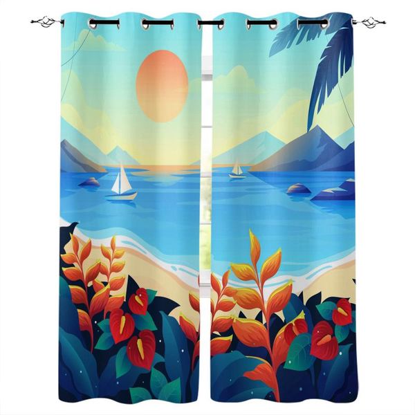summer seaside mountain peaks curtains for bedroom living room modern kitchen windows curtain home decoration drapes &
summer seaside mountain peaks curtains for bedroom living room modern kitchen windows curtain home decoration drapes &