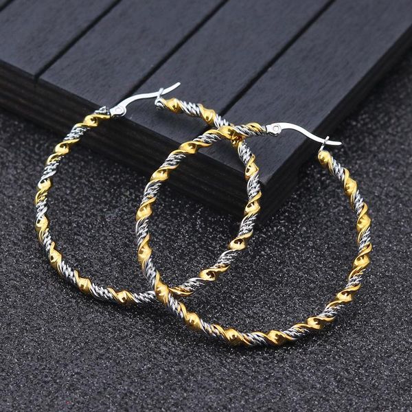 hoop & huggie 1 pair 30mm 40mm 50mm titanium steel earring gold and smooth round earrings loud party for women jewelry, Golden;silver
hoop & huggie 1 pair 30mm 40mm 50mm titanium steel earring gold and smooth round earrings loud party for women jewelry, Golden;silver