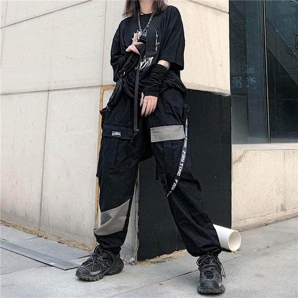 women's pants & capris pockets cargo harem hip vintage color harajuku jogger sweatpant cotton joggers baggy tactical trousers, Black;white
women's pants & capris pockets cargo harem hip vintage color harajuku jogger sweatpant cotton joggers baggy tactical trousers, Black;white