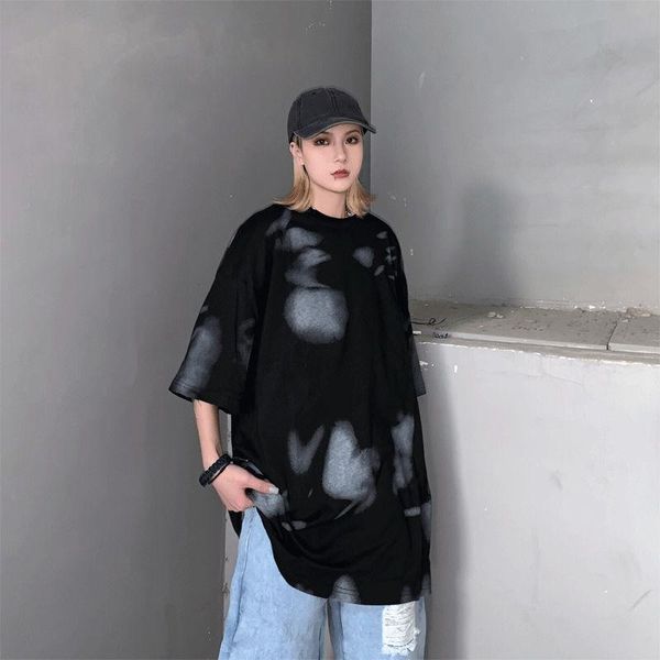 women's t-shirt nicemix streetwear tie-dye t-shirts women tshirt couple clothes hip-hop tees loose casual o-neck pullover camisetas, White
women's t-shirt nicemix streetwear tie-dye t-shirts women tshirt couple clothes hip-hop tees loose casual o-neck pullover camisetas, White