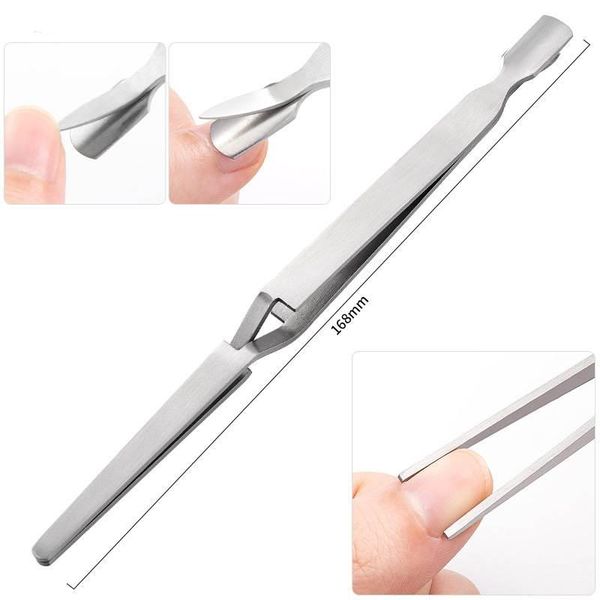 nail art equipment 1pc shaping clip, special tweezers for crystal acrylic magic wand multi function sculpted nails clamp tool, Silver
nail art equipment 1pc shaping clip, special tweezers for crystal acrylic magic wand multi function sculpted nails clamp tool, Silver