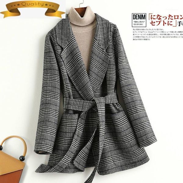 100% wool female coat plaid jacket vintage korean spring fall clothes for women elegant 2021 manteau femme kqn30181 kj4100 women's & bl, Black
100% wool female coat plaid jacket vintage korean spring fall clothes for women elegant 2021 manteau femme kqn30181 kj4100 women's & bl, Black