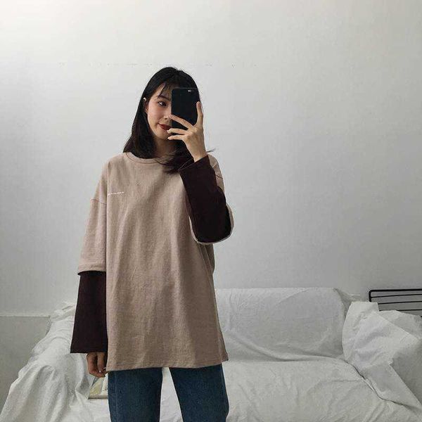 men's t-shirts mulheres coreano moda oversized manga comprida camiseta hip hop do streetwear meninas falso duas peas t legal tshirt 0u, White;black
men's t-shirts mulheres coreano moda oversized manga comprida camiseta hip hop do streetwear meninas falso duas peas t legal tshirt 0u, White;black