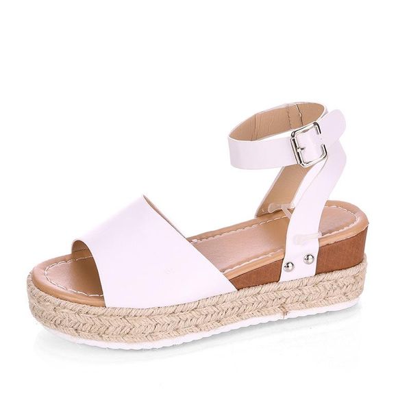 dress shoes leopard print summer sansals women's large size spot wedge buckle belt open toe high heel, Black
dress shoes leopard print summer sansals women's large size spot wedge buckle belt open toe high heel, Black