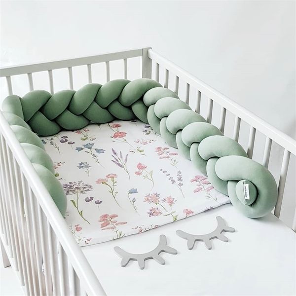 1m cushion pillow bumpers in the crib baby bed protection tour de lit tresse chichonera cuna 211025
1m cushion pillow bumpers in the crib baby bed protection tour de lit tresse chichonera cuna 211025