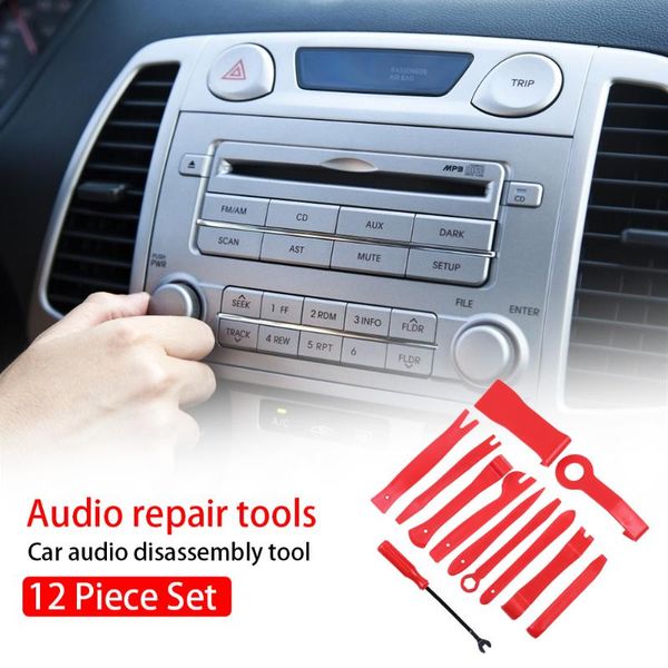 professional hand tool sets 2021 car audio maintenance kit auto trim repair panel remover pry bar dash radio door clip 12pcs
professional hand tool sets 2021 car audio maintenance kit auto trim repair panel remover pry bar dash radio door clip 12pcs