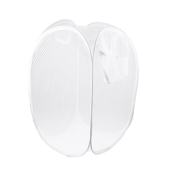 2pcs folding laundry basket bag clothes mesh breathable for home (white) storage baskets
2pcs folding laundry basket bag clothes mesh breathable for home (white) storage baskets