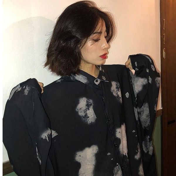 women's blouses & shirts 2021 men spring cool vintage hong kong style shirt student korean high street tie-dye punk long-sleeve blouse, White
women's blouses & shirts 2021 men spring cool vintage hong kong style shirt student korean high street tie-dye punk long-sleeve blouse, White