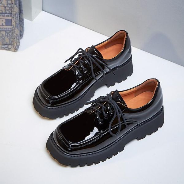 dress shoes mljuese 2021 women pumps soft cow leather autumn spring black color lace up square toe platform high heels
dress shoes mljuese 2021 women pumps soft cow leather autumn spring black color lace up square toe platform high heels