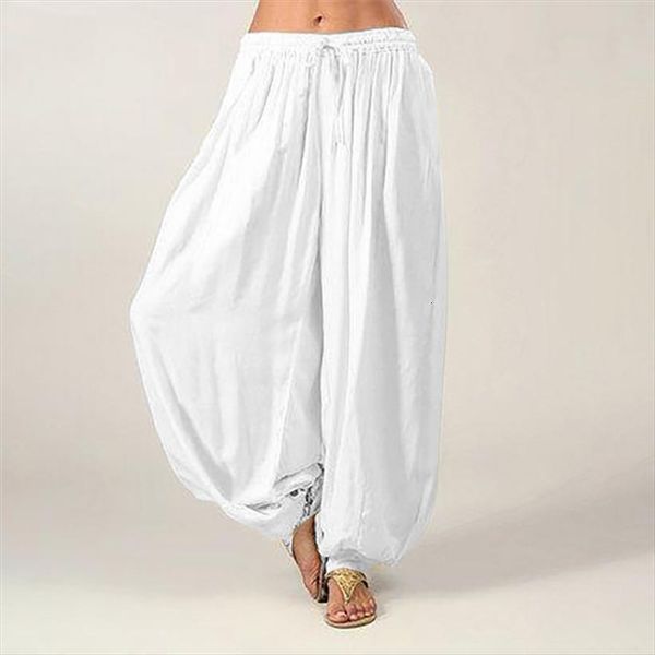 fashion casual indian style women pants solid color baggy loose comfy long high waist harem trousers plus size, Black;white
fashion casual indian style women pants solid color baggy loose comfy long high waist harem trousers plus size, Black;white