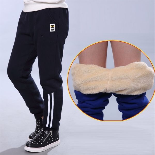 fleece pants for boy winter casual cotton warm thick velvet full trousers kids sport striped pant teenager 12 14 211103, Blue
fleece pants for boy winter casual cotton warm thick velvet full trousers kids sport striped pant teenager 12 14 211103, Blue