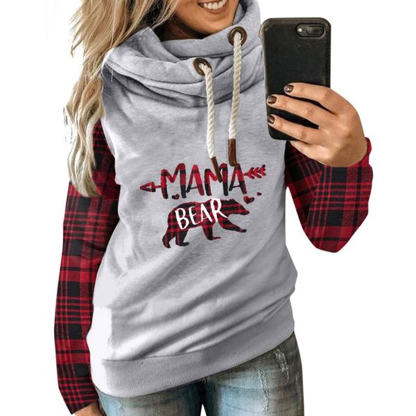 ly women's sweatshirt mama bear color block hooded long sleeve fashionable hoodies & sweatshirts, Black
ly women's sweatshirt mama bear color block hooded long sleeve fashionable hoodies & sweatshirts, Black